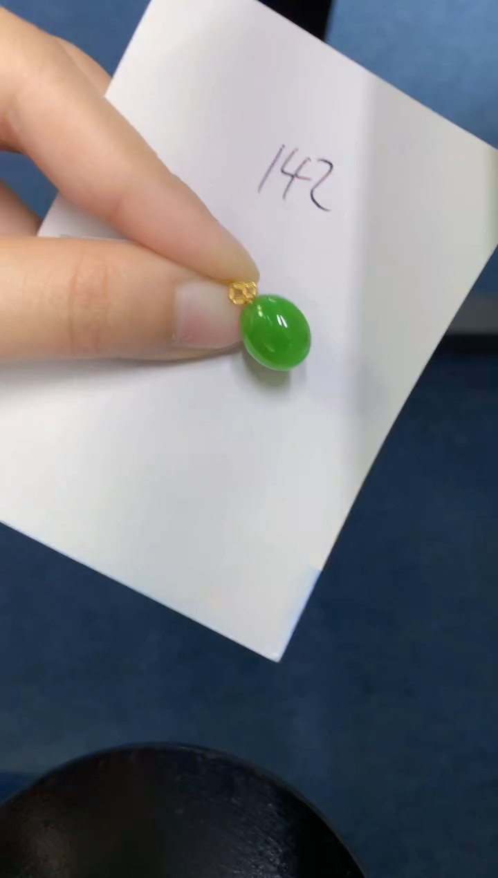 【闪购商品】翡翠颈饰18K金镶嵌000000000