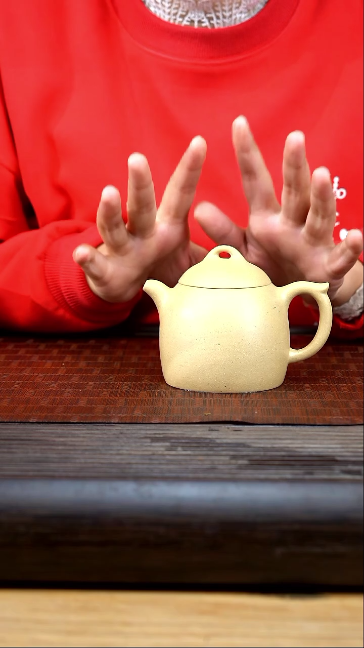 【闪购商品】紫砂茶壶本绿 秦权 微瑕 不退不换