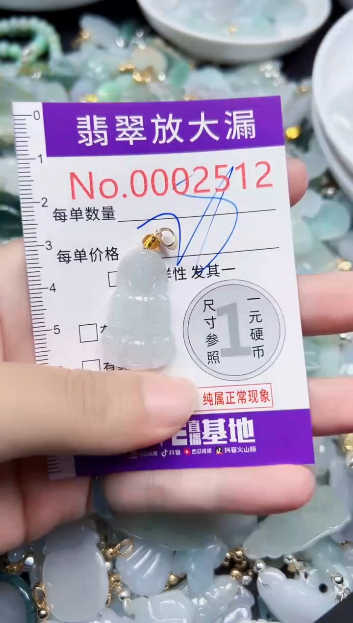 颈饰未镶嵌翡翠2512