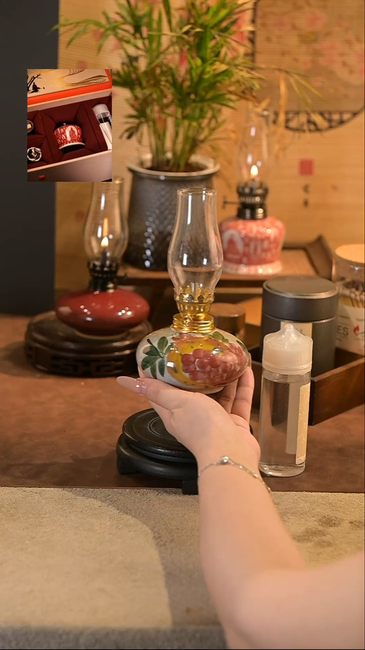 景德镇陶瓷香薰灯摆件