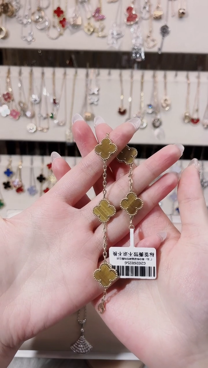 【闪购商品】木变石手链18K金镶嵌18K金镶嵌 K黄