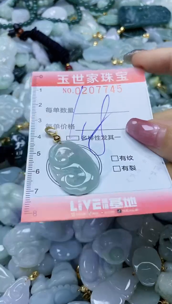 【闪购商品】翡翠颈饰未镶嵌闪购0207745