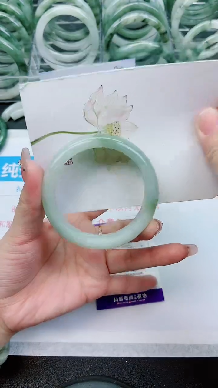 【闪购商品】石英质玉手镯未镶嵌A211号/56-57圈