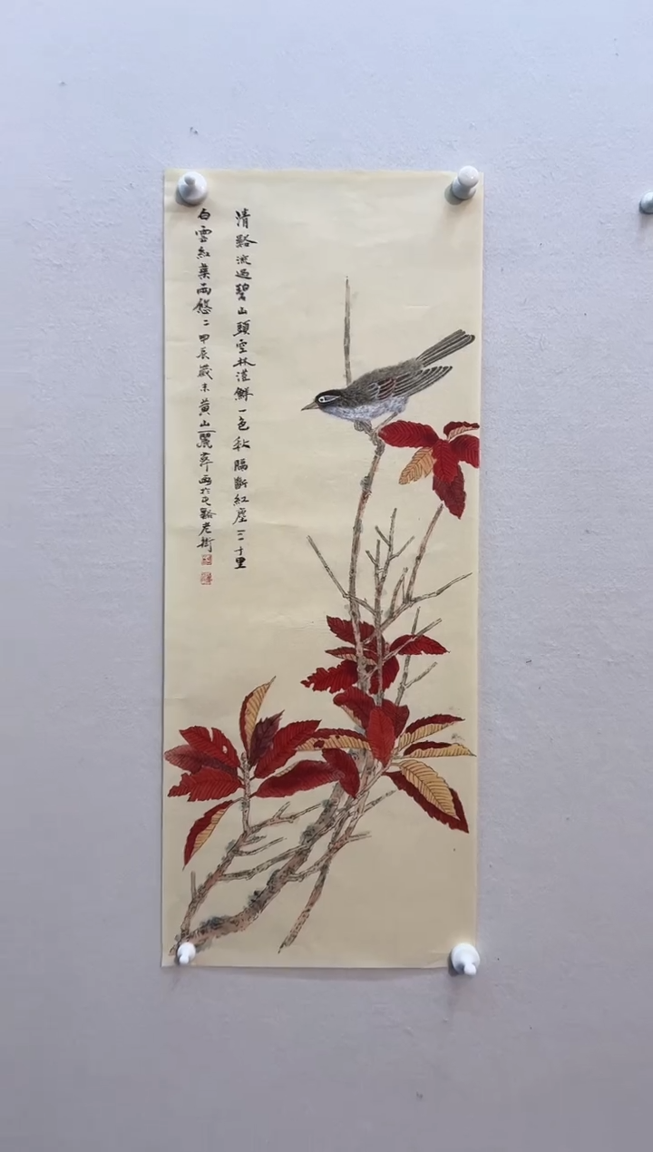 【闪购商品】国画绘画作品2平尺花鸟