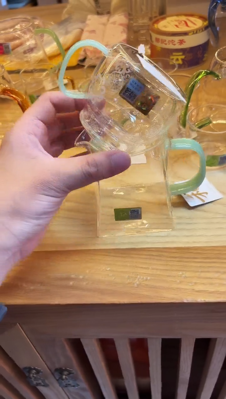 皮球花/言卿壶/浅玉色+瀚然茶海/浅玉色+清禾杯浅玉色/一只