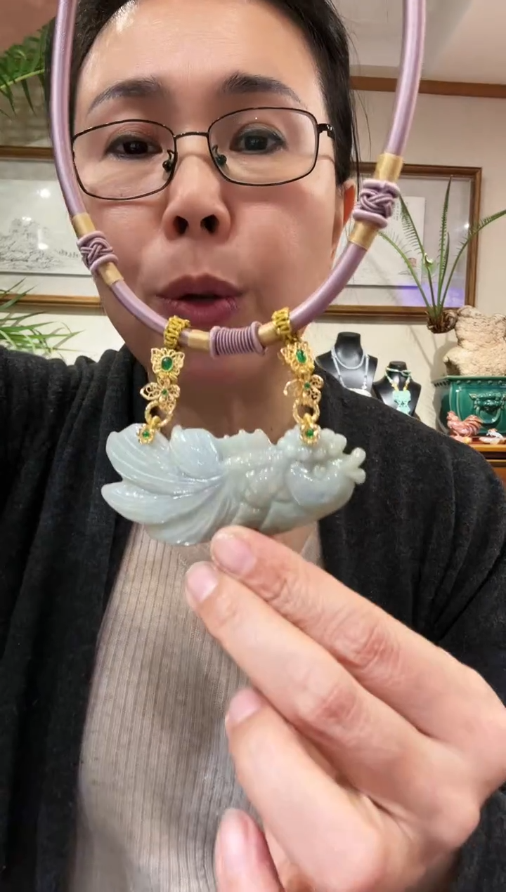 【闪购商品】翡翠颈饰未镶嵌国风