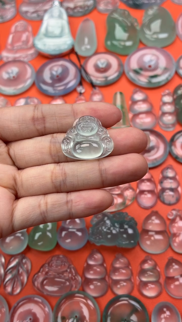 吊坠(不含链)未镶嵌翡翠46 佛公 21.7 25 5.4