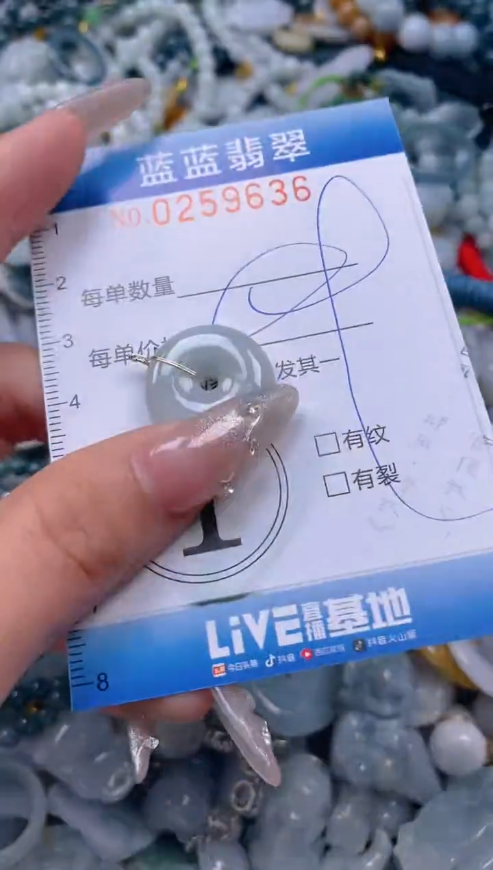 翡翠未镶嵌颈饰闪购0259636