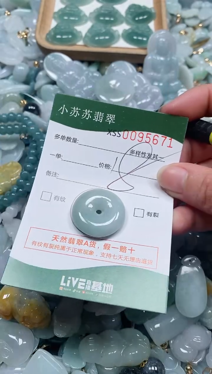 【闪购商品】翡翠颈饰未镶嵌闪购商品0095671