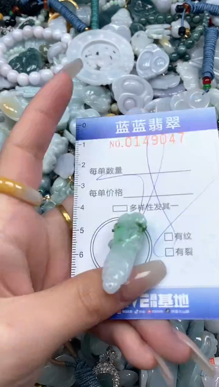 【闪购商品】翡翠颈饰未镶嵌闪购0149047多样性发其一