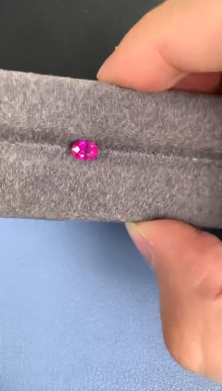 【闪购商品】红宝石裸石未镶嵌一粒75分莫桑比克无烧