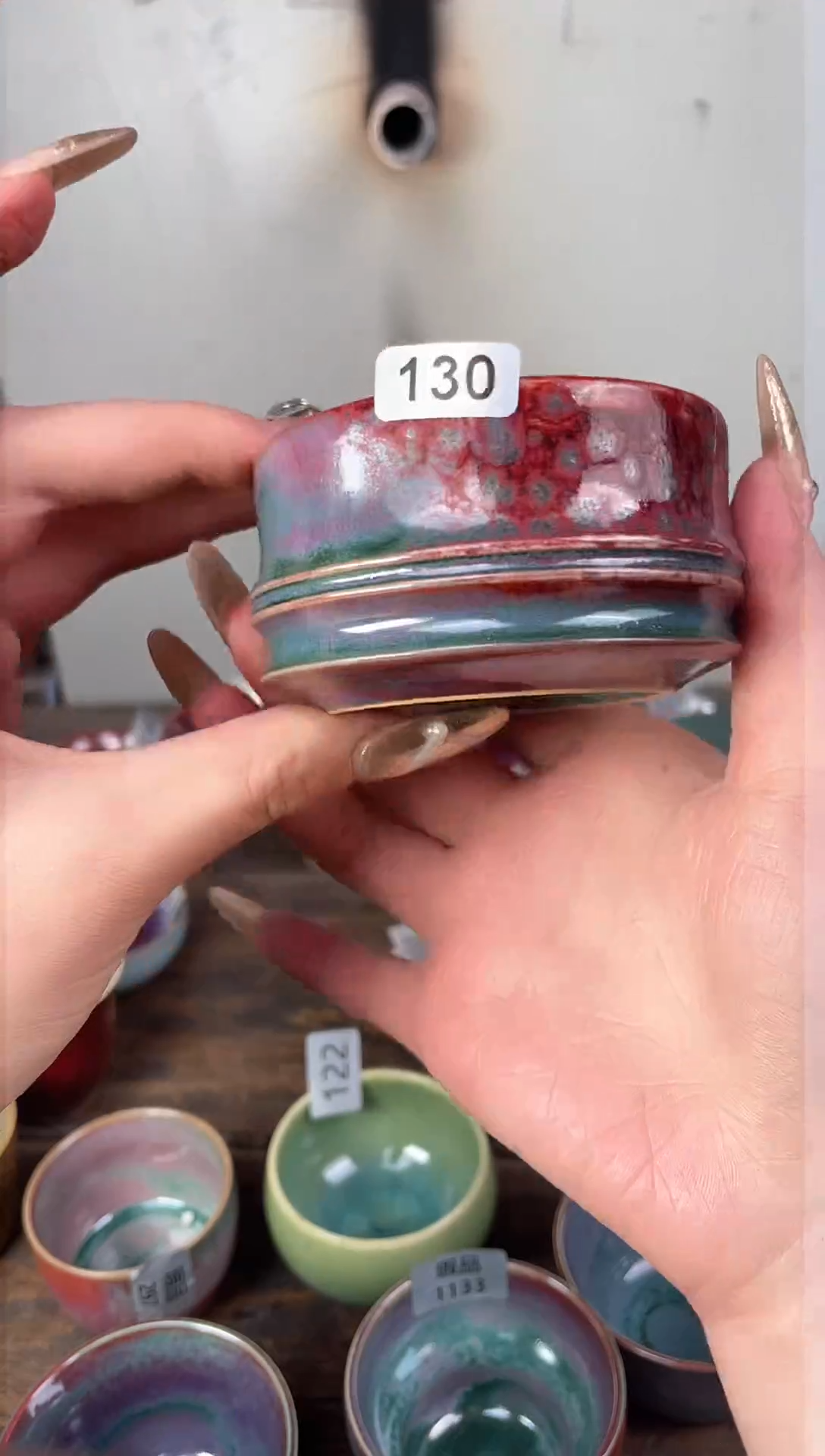 【闪购商品】摆件钧瓷手工茶器窑变