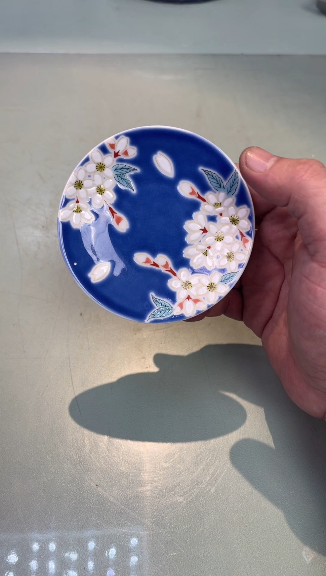 【闪购商品】瓷片绿色烧水壶             