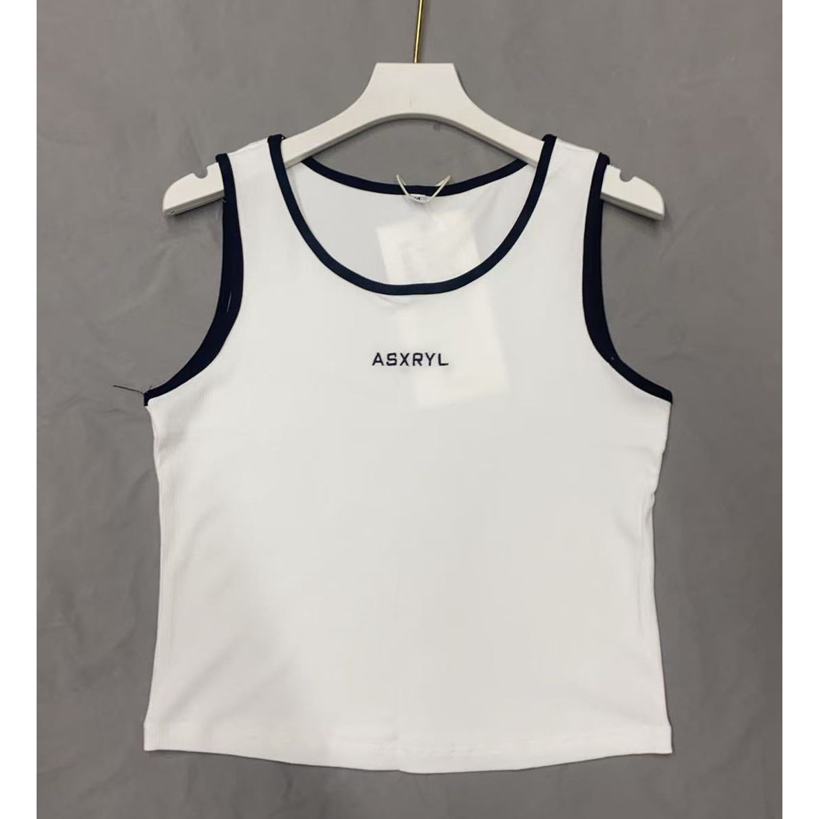 05#2025新款时尚字母刺绣百搭背心上衣