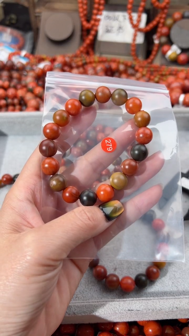 【闪购商品】南红玛瑙手串未镶嵌11