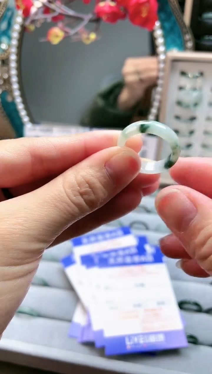 【闪购商品】翡翠戒指未镶嵌翡翠戒指8944