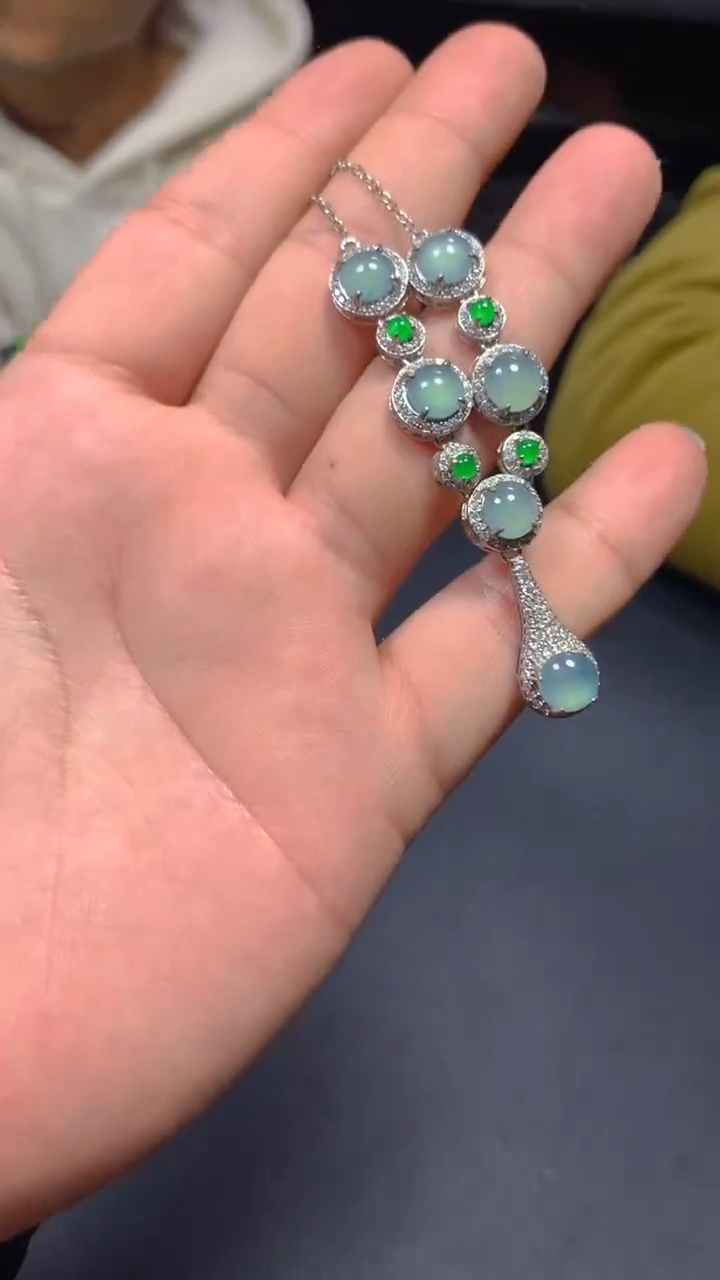 【闪购商品】翡翠项链未镶嵌0783374554/多样性发一