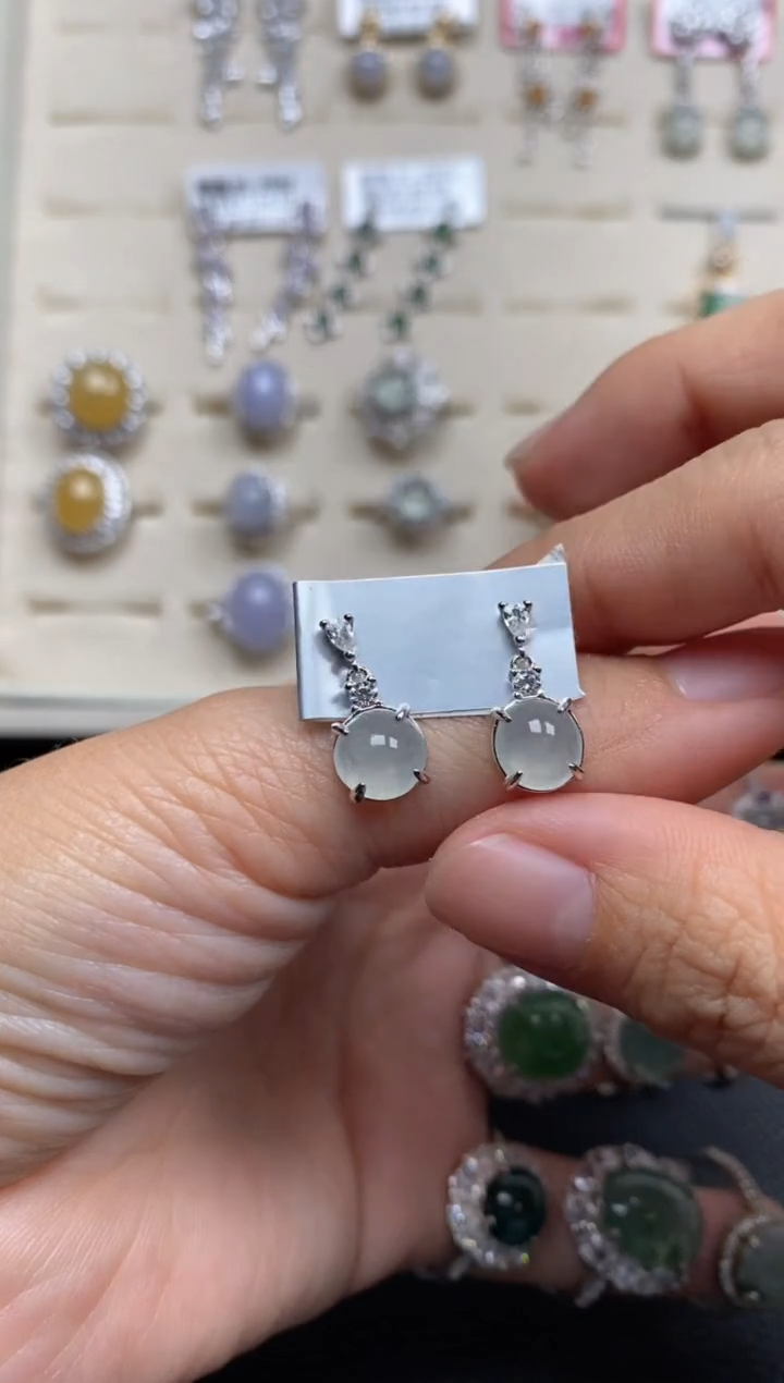 【闪购商品】翡翠戒指银S925镶嵌11111