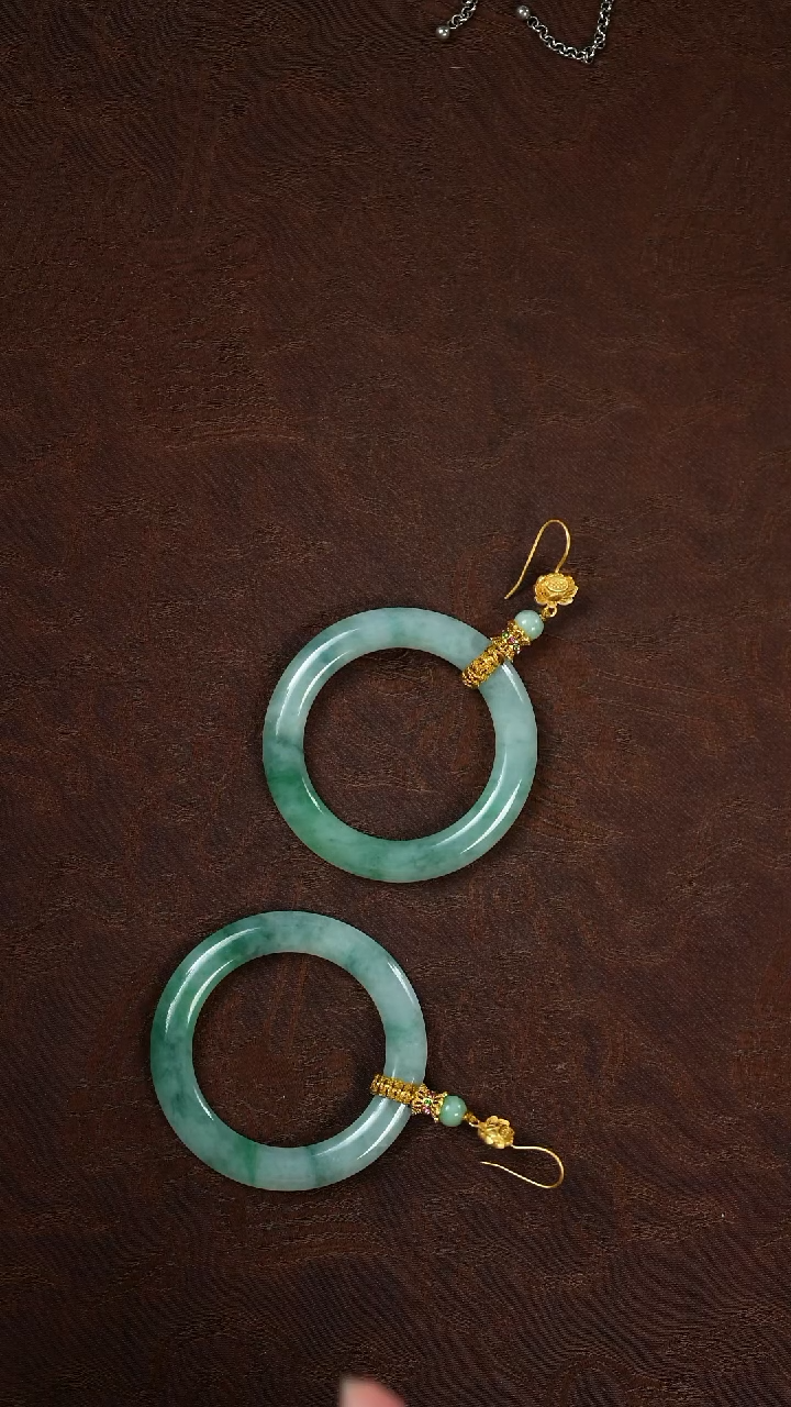 未镶嵌挂件翡翠闪购 甜甜圈