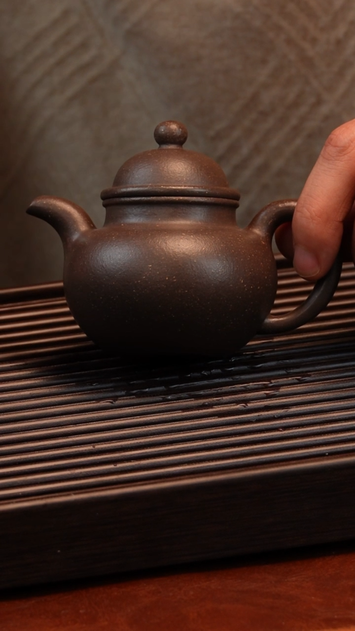 【闪购商品】紫砂茶壶天青小掇球