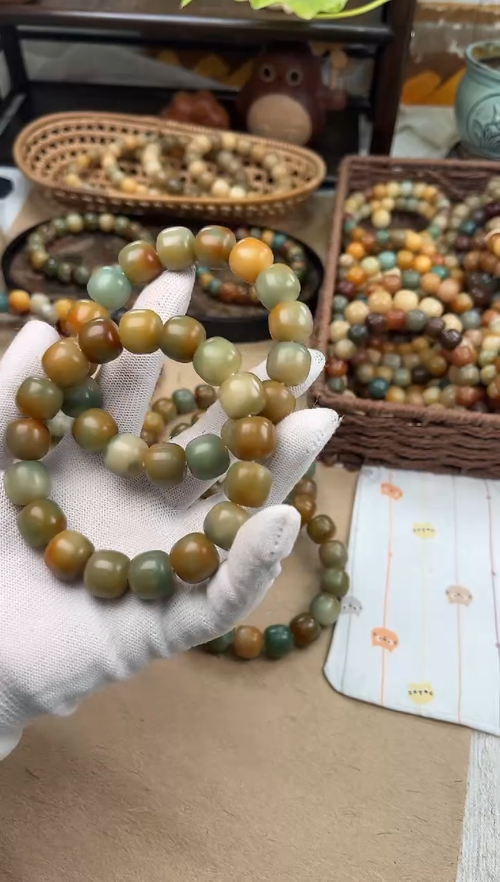 手串菩提根/象牙果a432 卡15 干磨糖壳