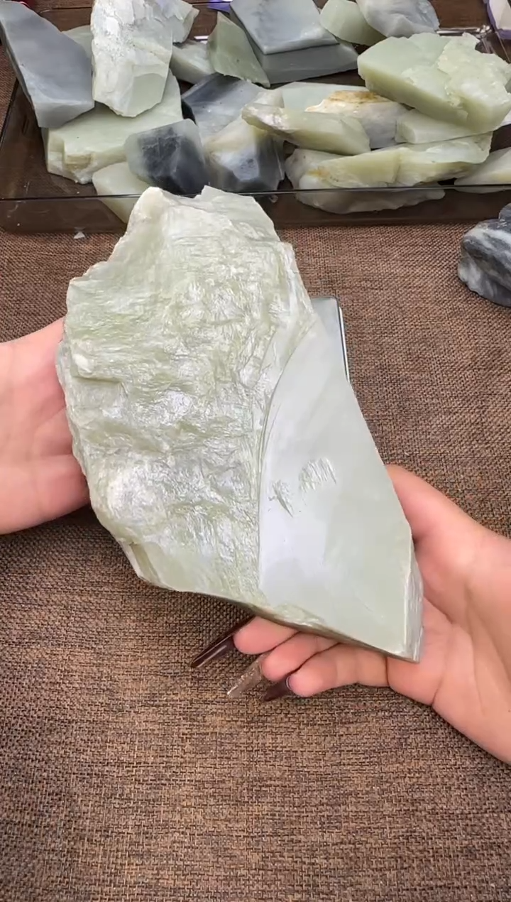 未镶嵌和田玉珠宝半成品半成品