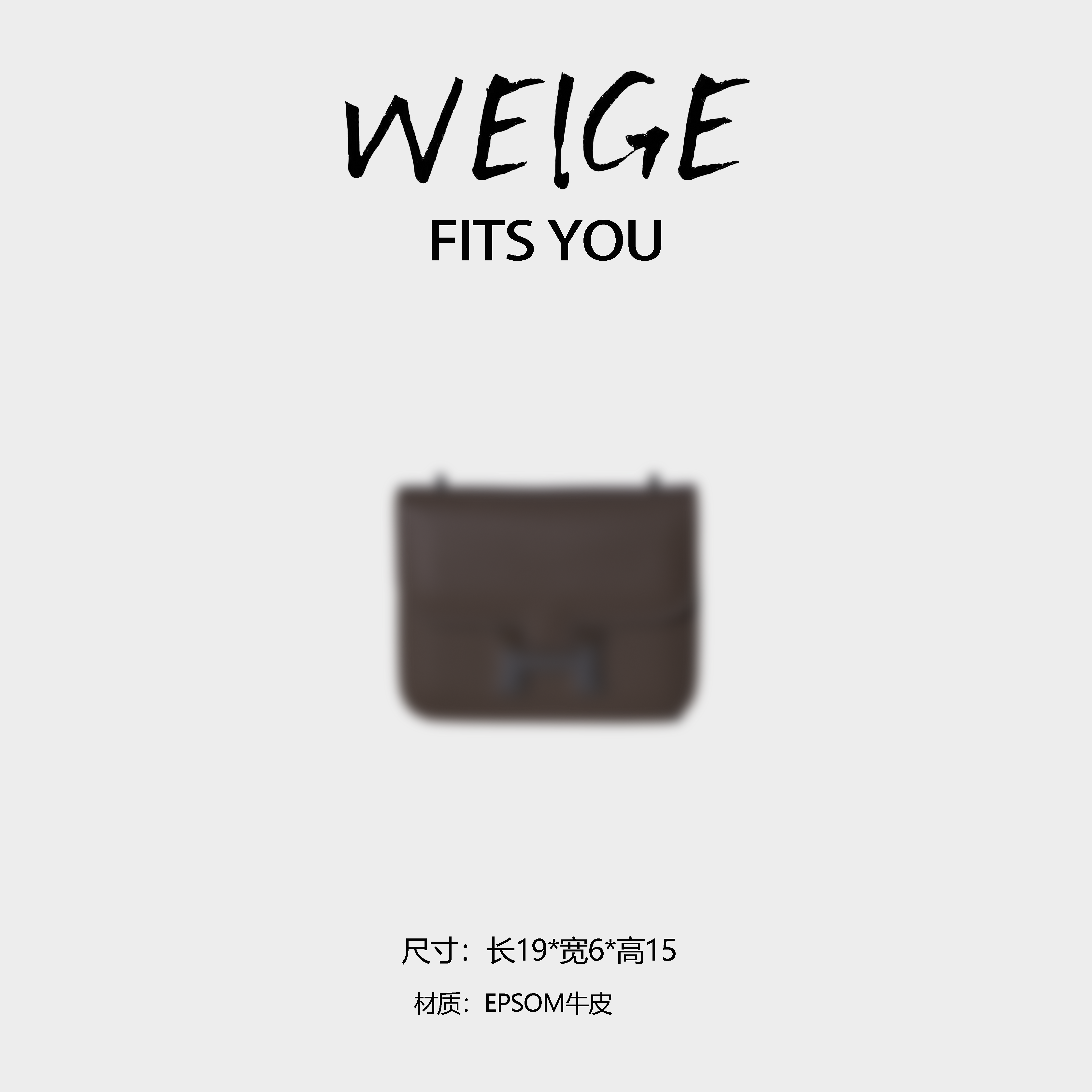 【魏哥甄选】2025新款轻奢女款单肩腋下斜挎包 BV19-银扣-乌木色