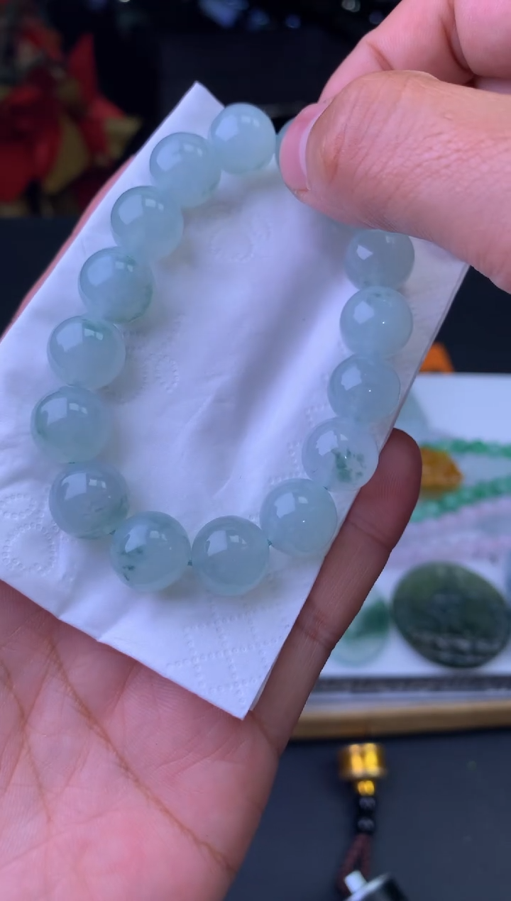 未镶嵌手串翡翠瑞**梅-1300