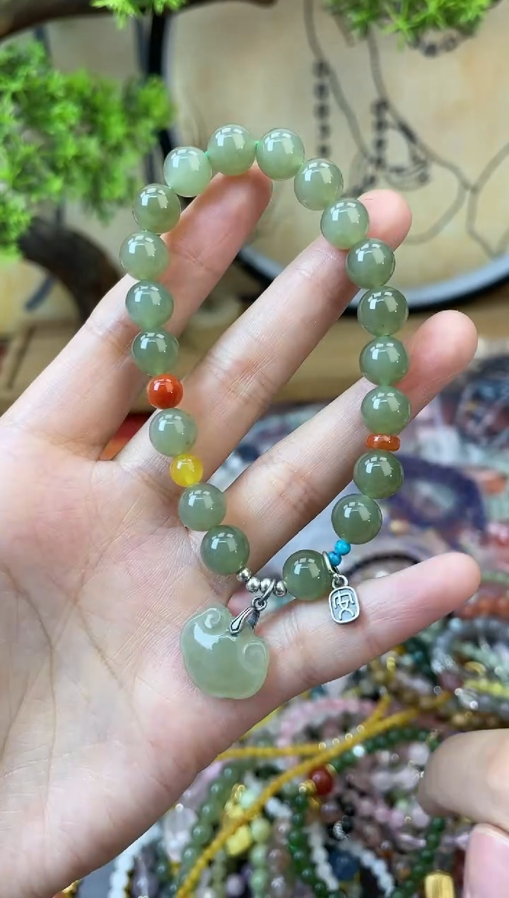 【闪购商品】和田玉手饰未镶嵌234微瑕