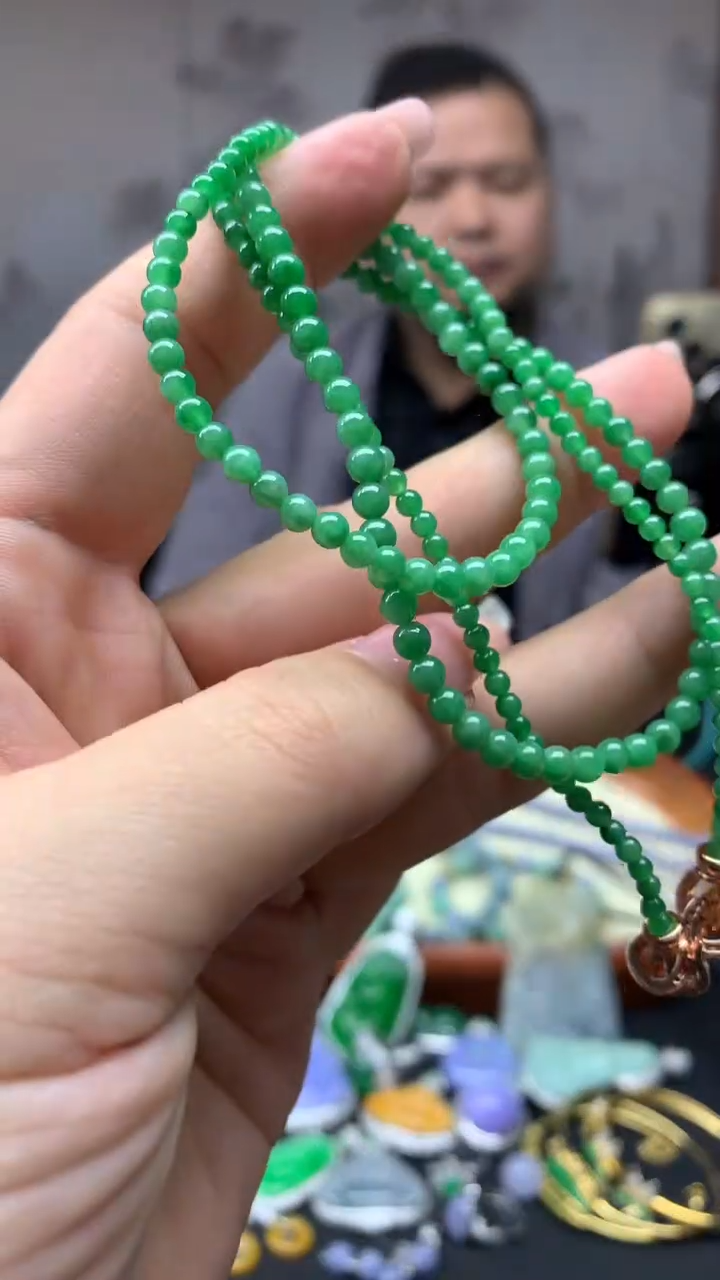 【闪购商品】翡翠手串未镶嵌7-天然翡翠