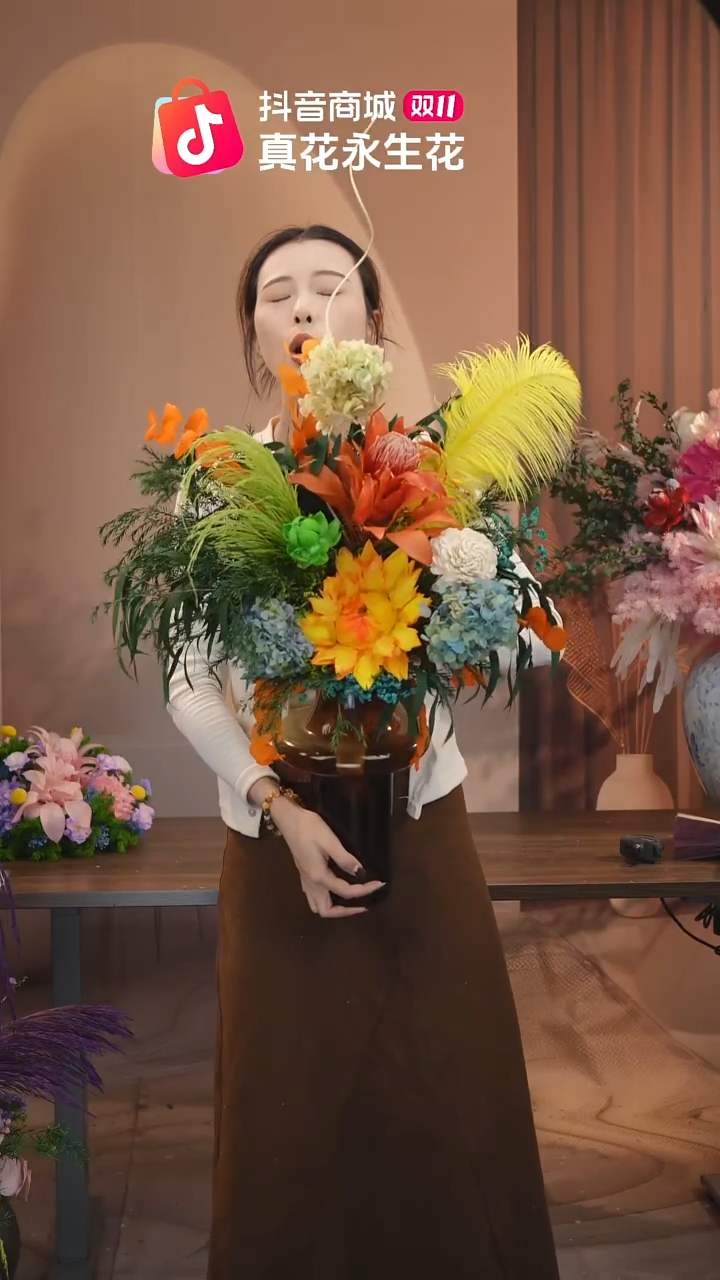 木：            花+花瓶