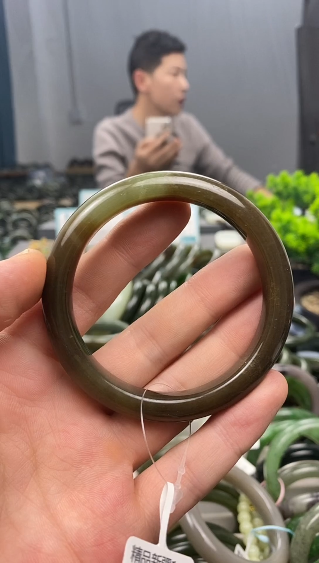 未镶嵌手镯和田玉58.2