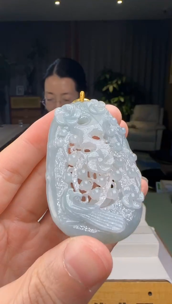 【闪购商品】翡翠吊坠(不含链)未镶嵌DY@@WS1WX26825