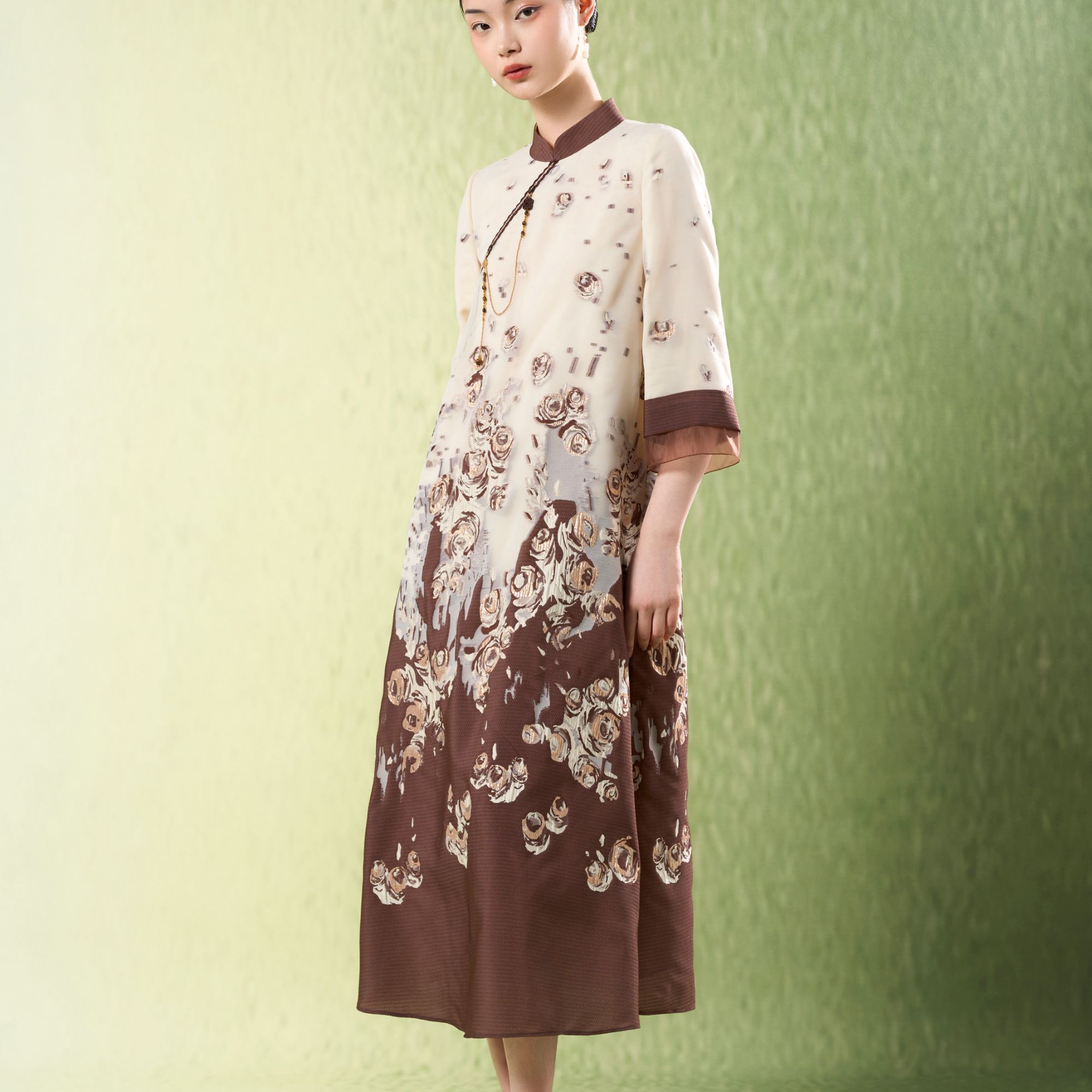 JIXIANGYIJIA/吉祥衣家花满渚（连衣裙）951237335