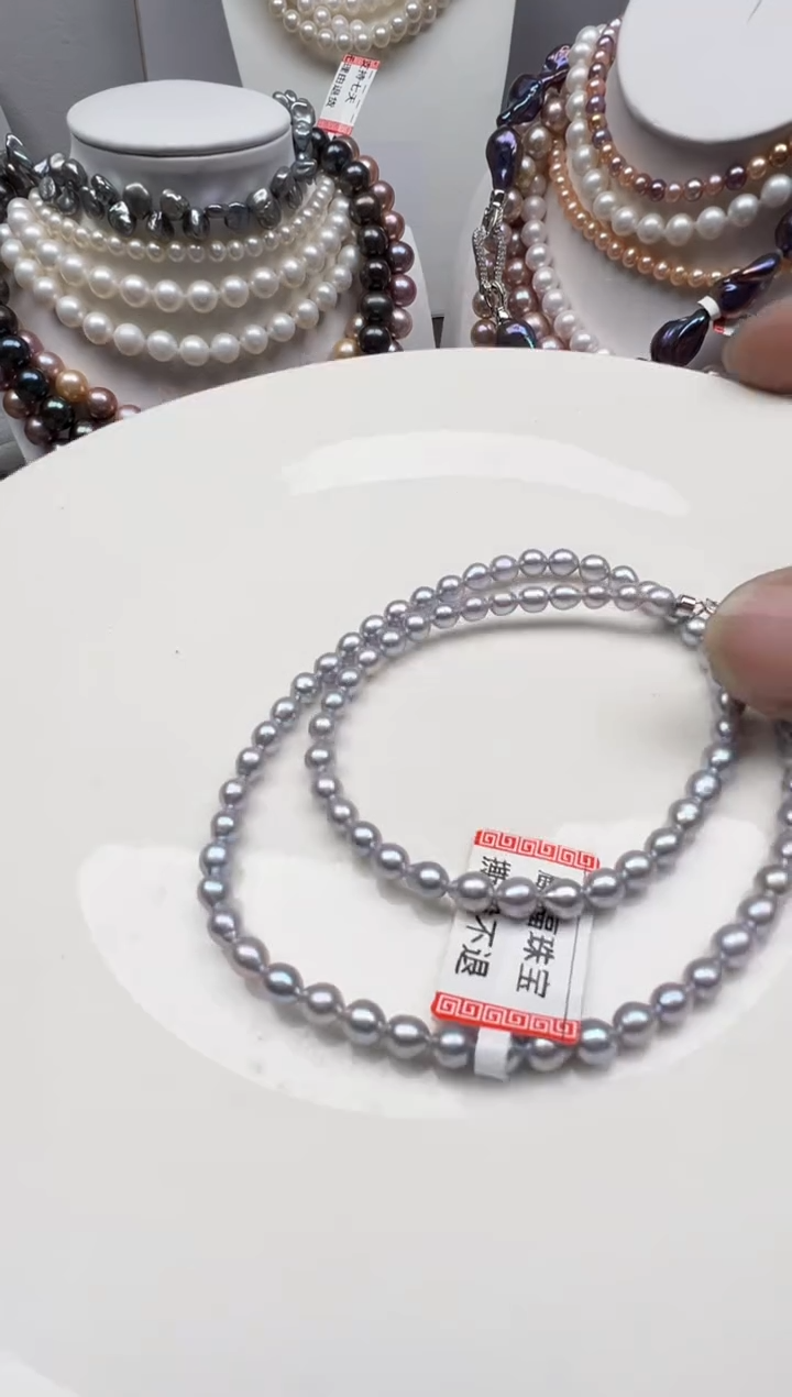 【闪购商品】淡水珍珠颈饰未镶嵌1