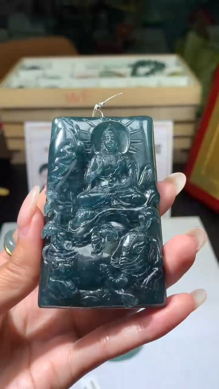 【闪购商品】定制翡翠未镶嵌不退不换CMH1件-A