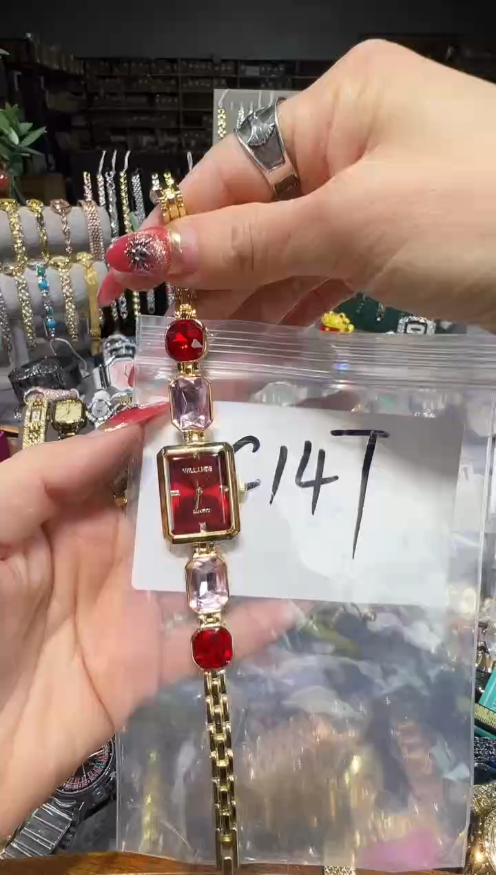 石英机芯不锈钢不锈钢直播定闪专用