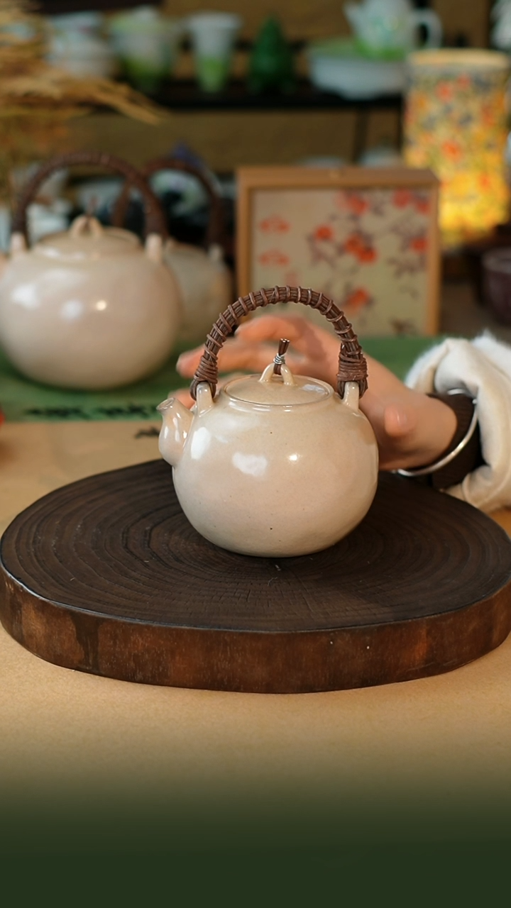 【闪购商品】古法柴烧煮茶壶1000ml煮茶煮水壶