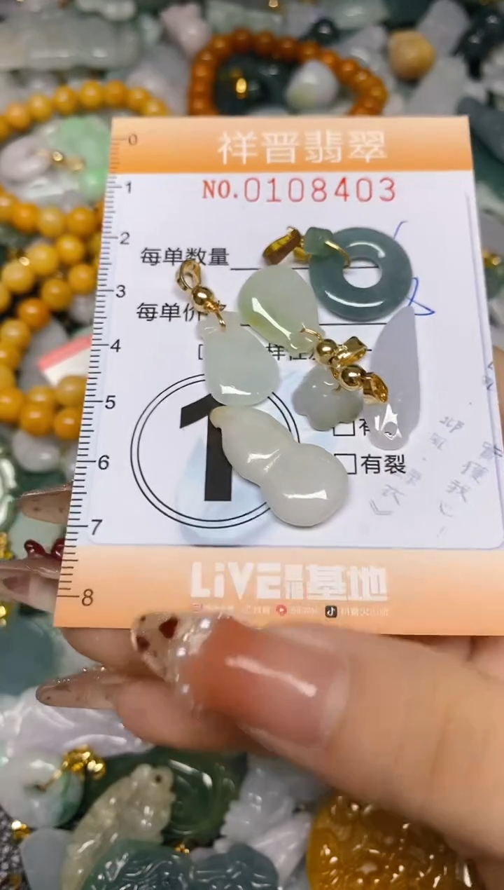 【闪购商品】翡翠颈饰未镶嵌闪购0108403