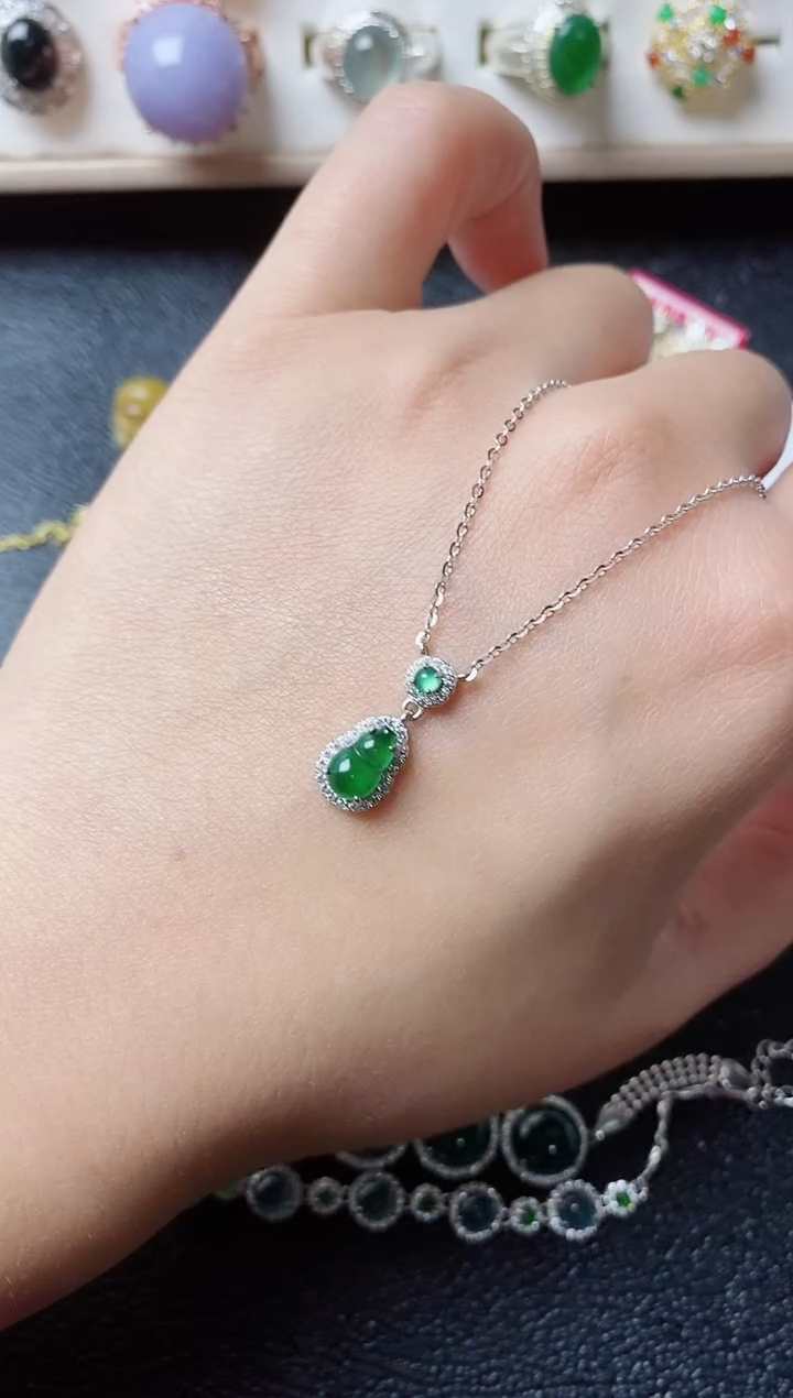 【闪购商品】翡翠戒指银S925镶嵌11111