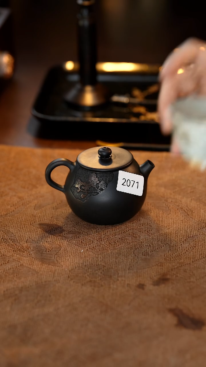 【闪购商品】雲梦茶器紫陶小壶2071
