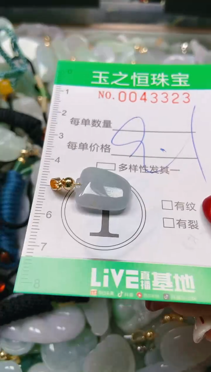 【闪购商品】翡翠颈饰未镶嵌闪购0043323