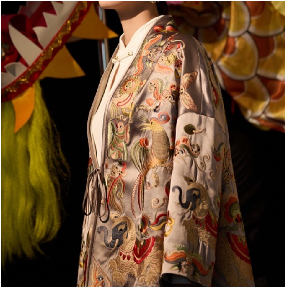 【百鸟齐鸣】新中式重工刺绣外套2024B0055欣欣