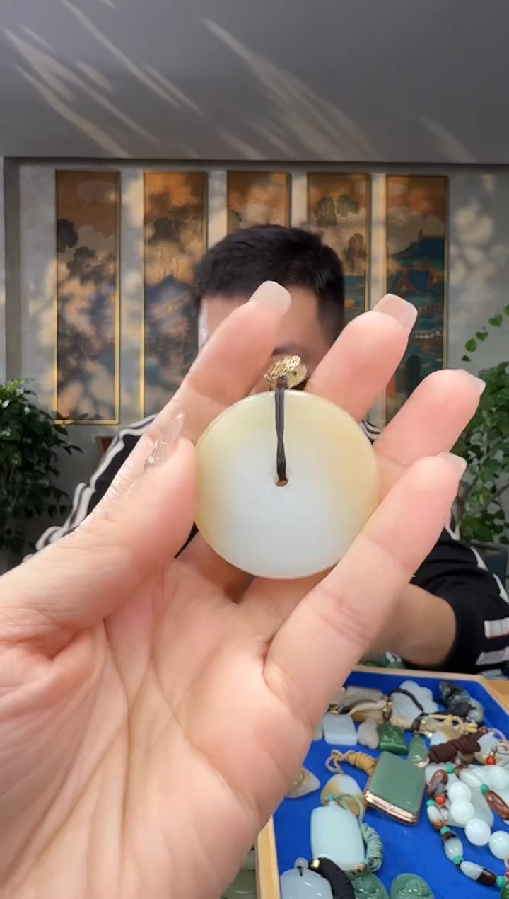 未镶嵌和田玉挂件拍一发一