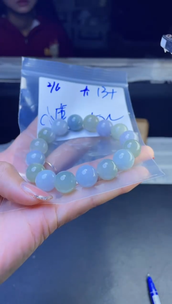 【闪购商品】定制翡翠未镶嵌珠串