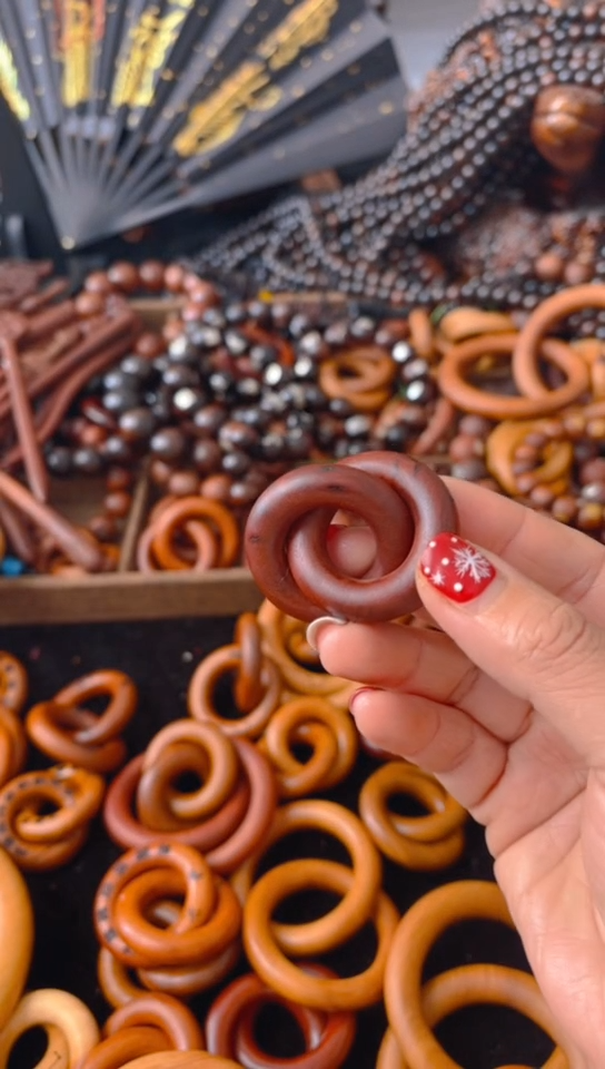 【闪购商品】枣木木雕乾坤圈20一物一拍