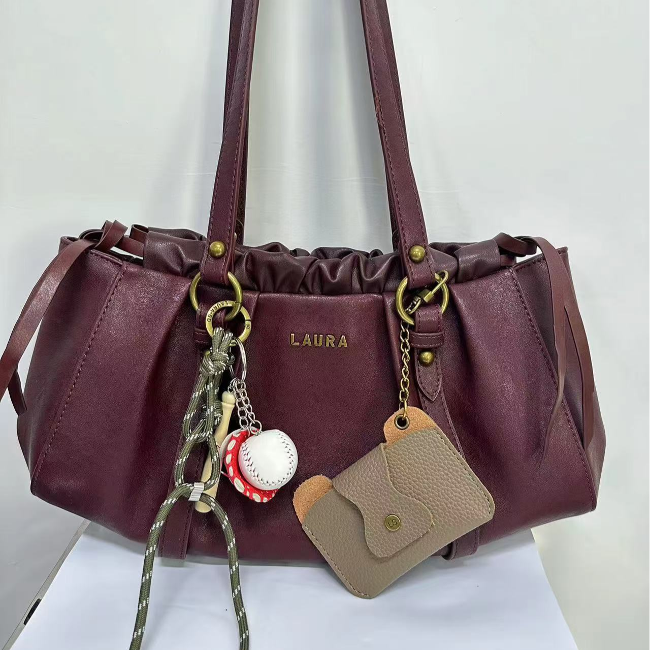 VAZSLVE/原创设计SD-5016-半点朱砂 秋冬新款轻奢小包