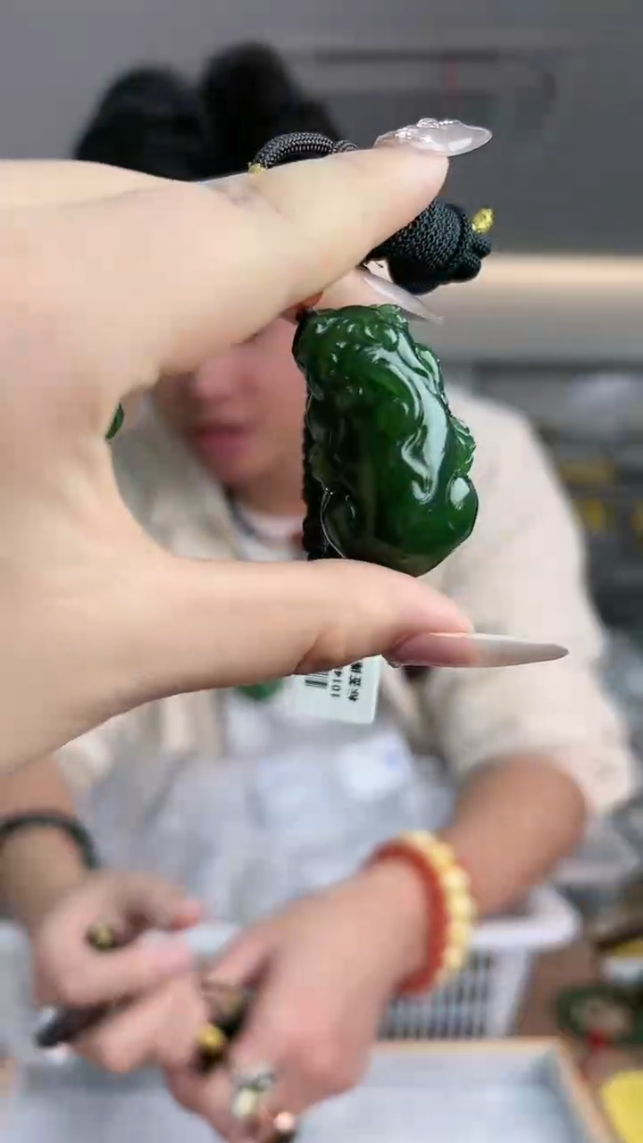 【闪购商品】和田玉貔貅未镶嵌吊坠-1415