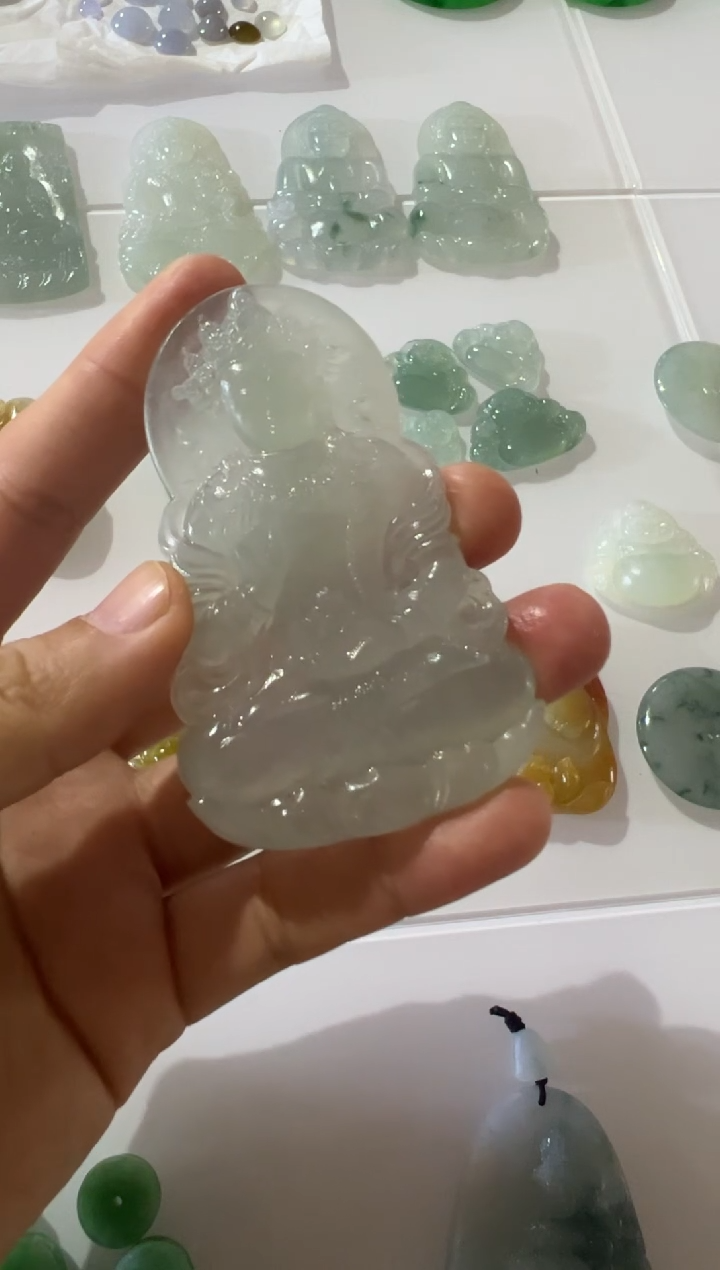 【闪购商品】定制翡翠未镶嵌度母