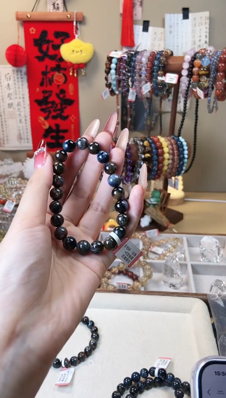 【闪购商品】木变石手链未镶嵌9m彼得石